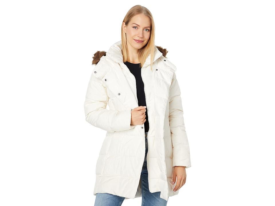 The North Face New Dealio Down Parka (Gardenia White/Gardenia White) Women's Clothing Product Image