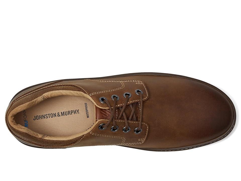 Johnston & Murphy Mens McGuffey Water Resistant Leather Lug Plain Toe Shoes Product Image