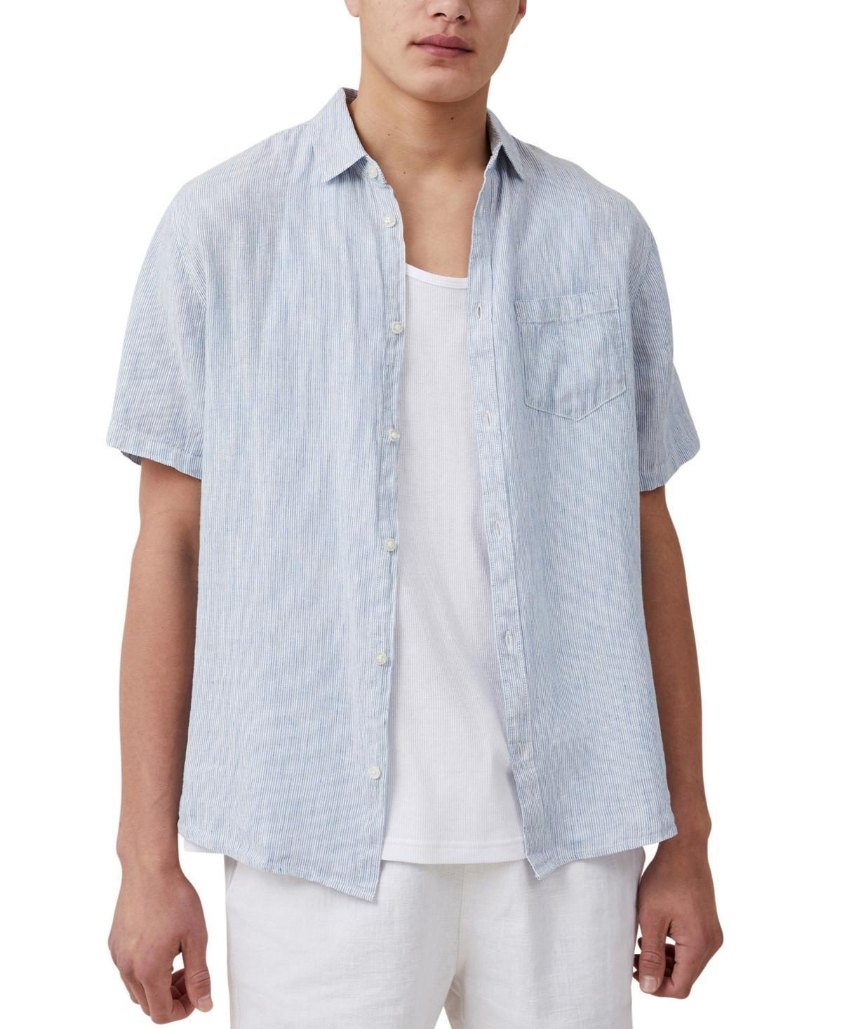 Cotton On Mens Linen Short Sleeve Shirt Product Image