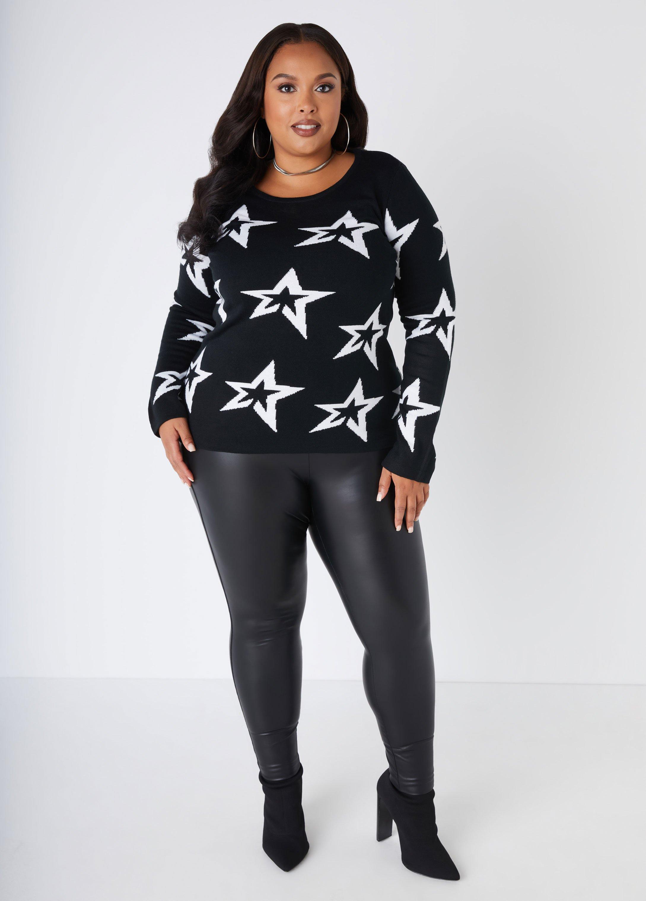 Star Jacquard Sweater Product Image