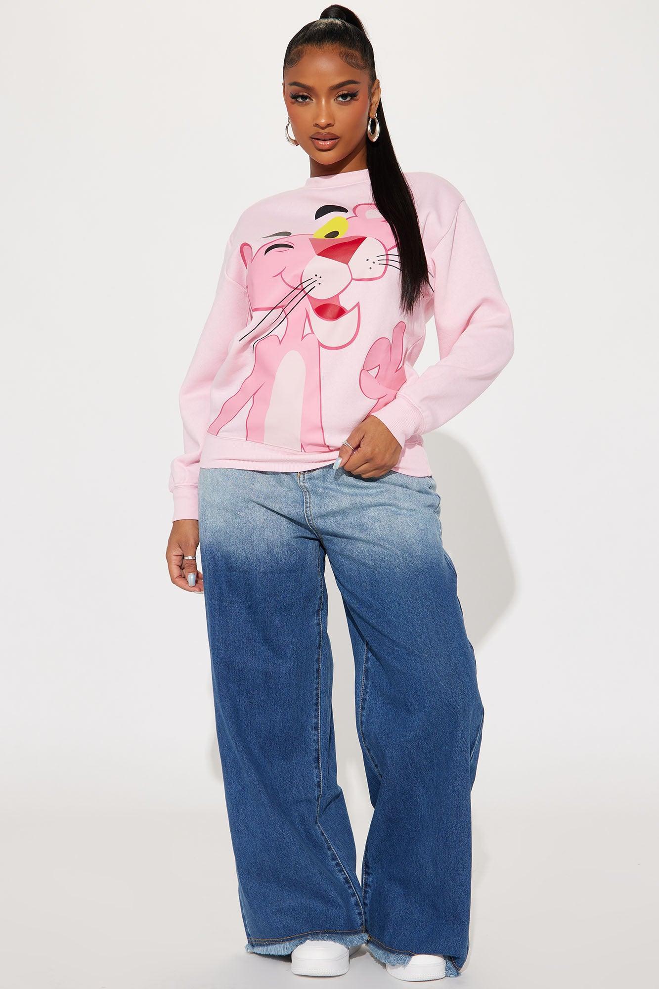 Pink Panther Sweatshirt - Pink Product Image