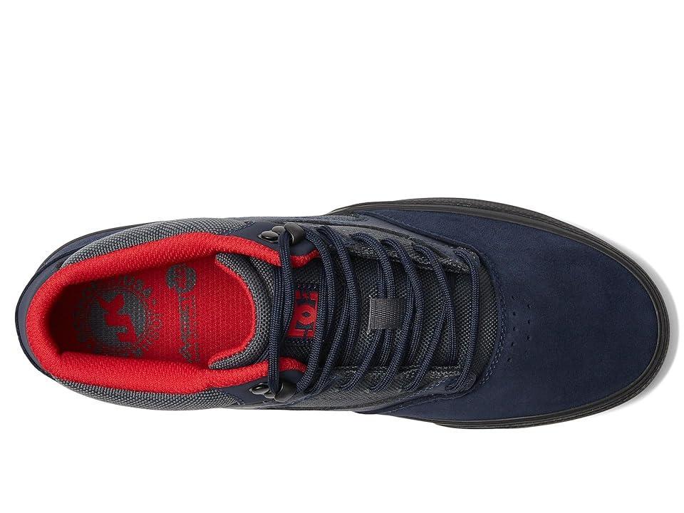 DC Kalis Vulc Mid Winter (Navy/Grey) Men's Shoes Product Image