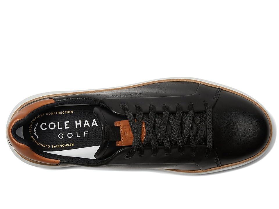 Cole Haan Mens GrandPr Topspin Golf Shoes - Black Size 10.5 Waterproof Product Image