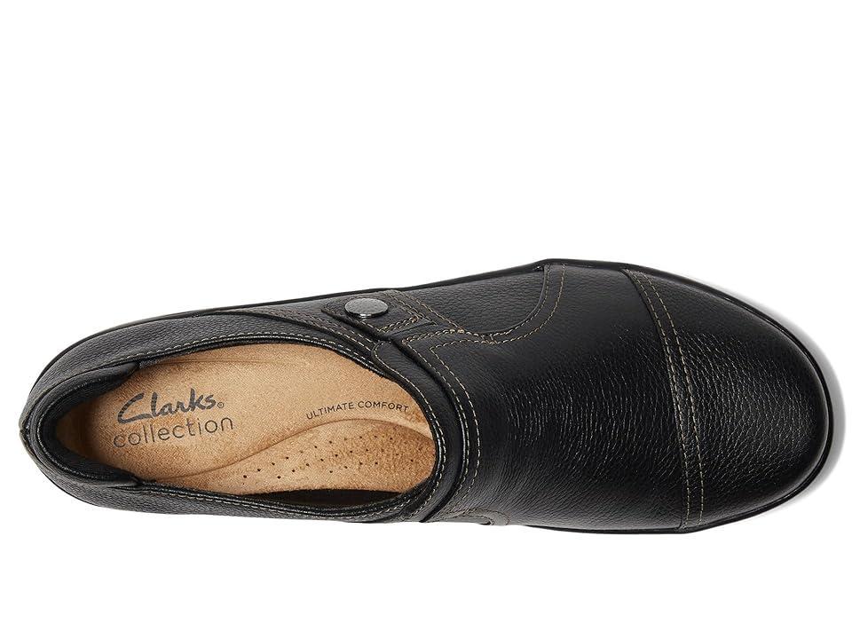 Clarks Cora Poppy Tumbled Leather) Women's Shoes Product Image