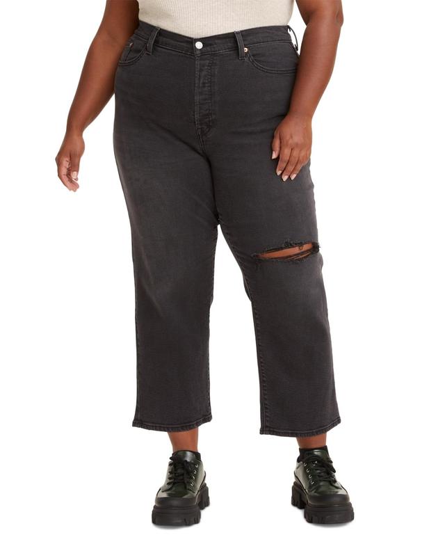 Levis Trendy Plus Size Wedgie Straight-Leg Jeans Product Image