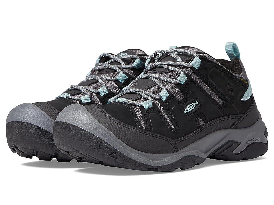 KEEN Circadia Waterproof Cloud Blue) Women's Waterproof Boots Product Image