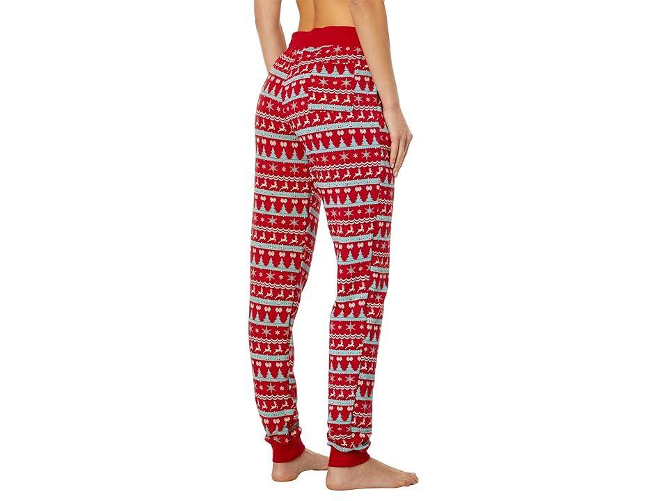 Kickee Pants Fleece Joggers (Nordic Print) Women's Casual Pants Product Image