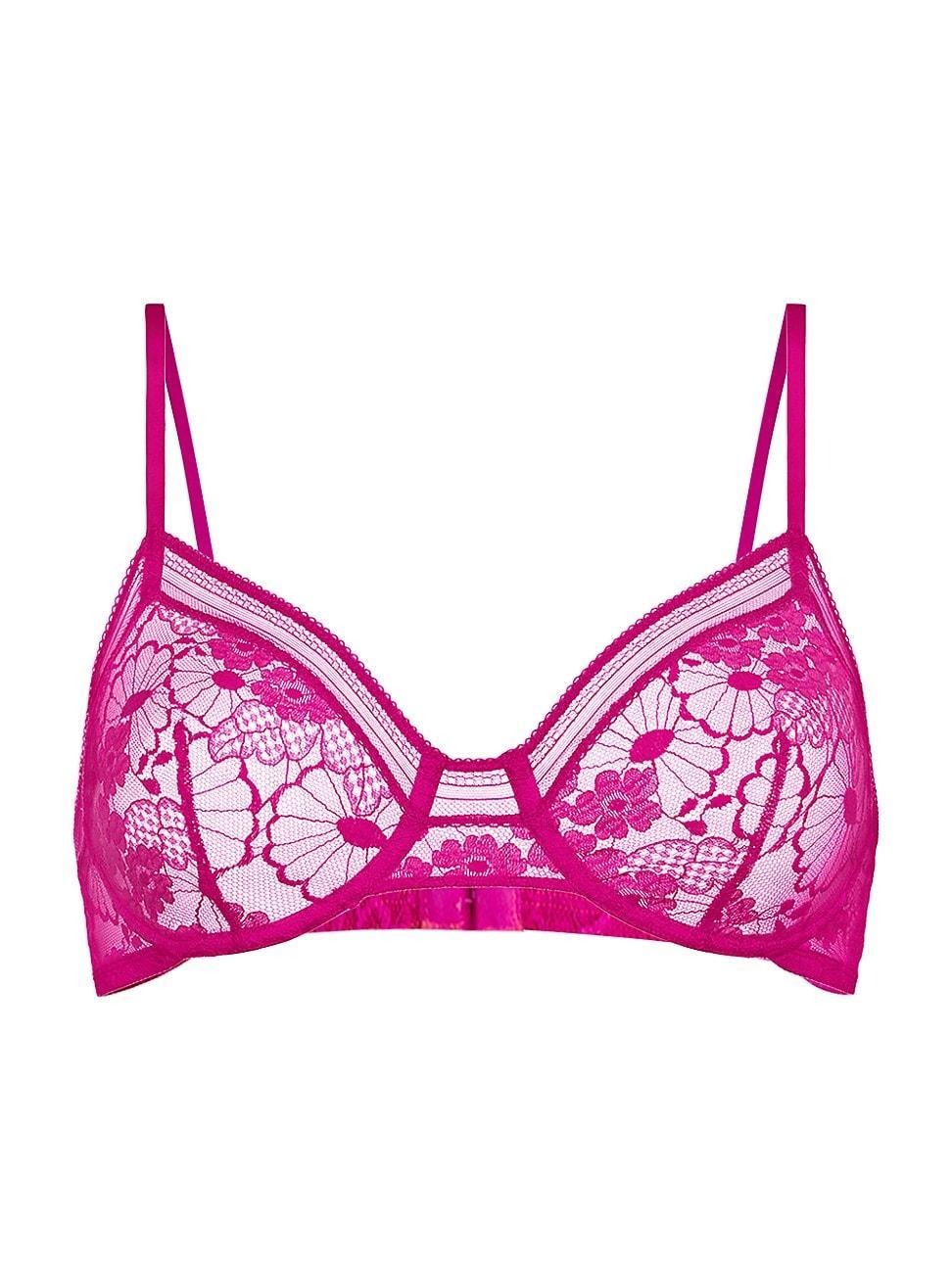 Womens Chataigne Lace Full-Cup Bra Product Image