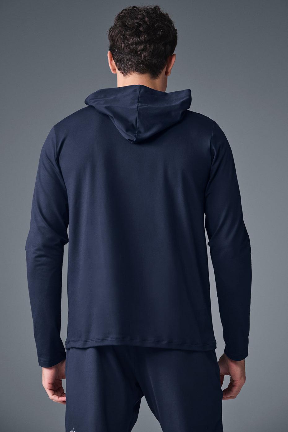 Conquer Reform Long Sleeve With Hood - Navy Product Image