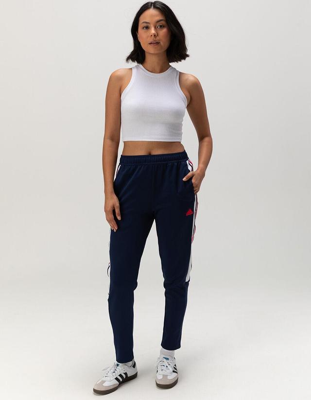 ADIDAS Trio Cut 3-Stripes Womens Track Pants Product Image