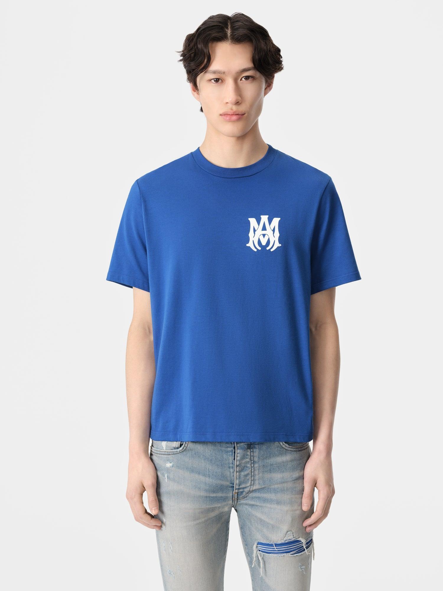 MA CORE LOGO TEE - Blue Male Product Image