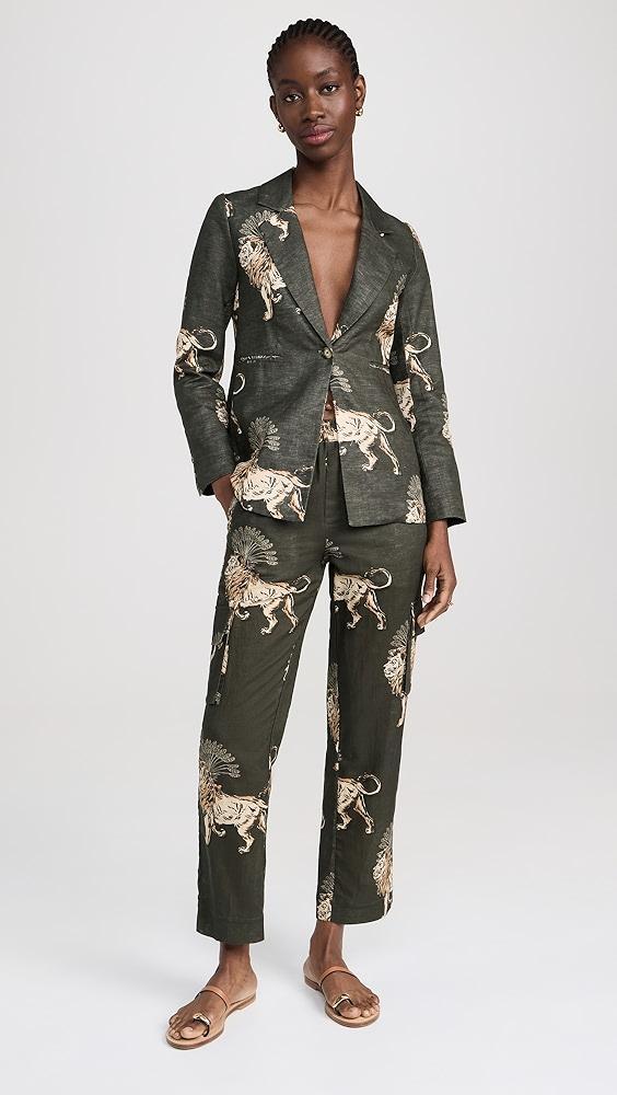 Las Sureñas Lion Palms Cargo Pants | Shopbop Product Image