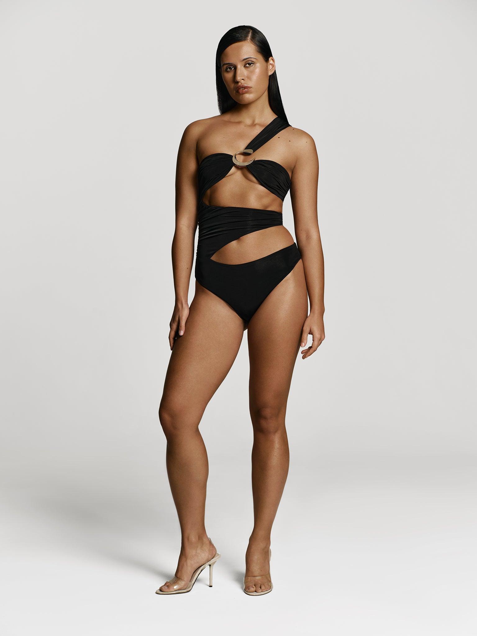 Icon bodysuit in Onyx Product Image