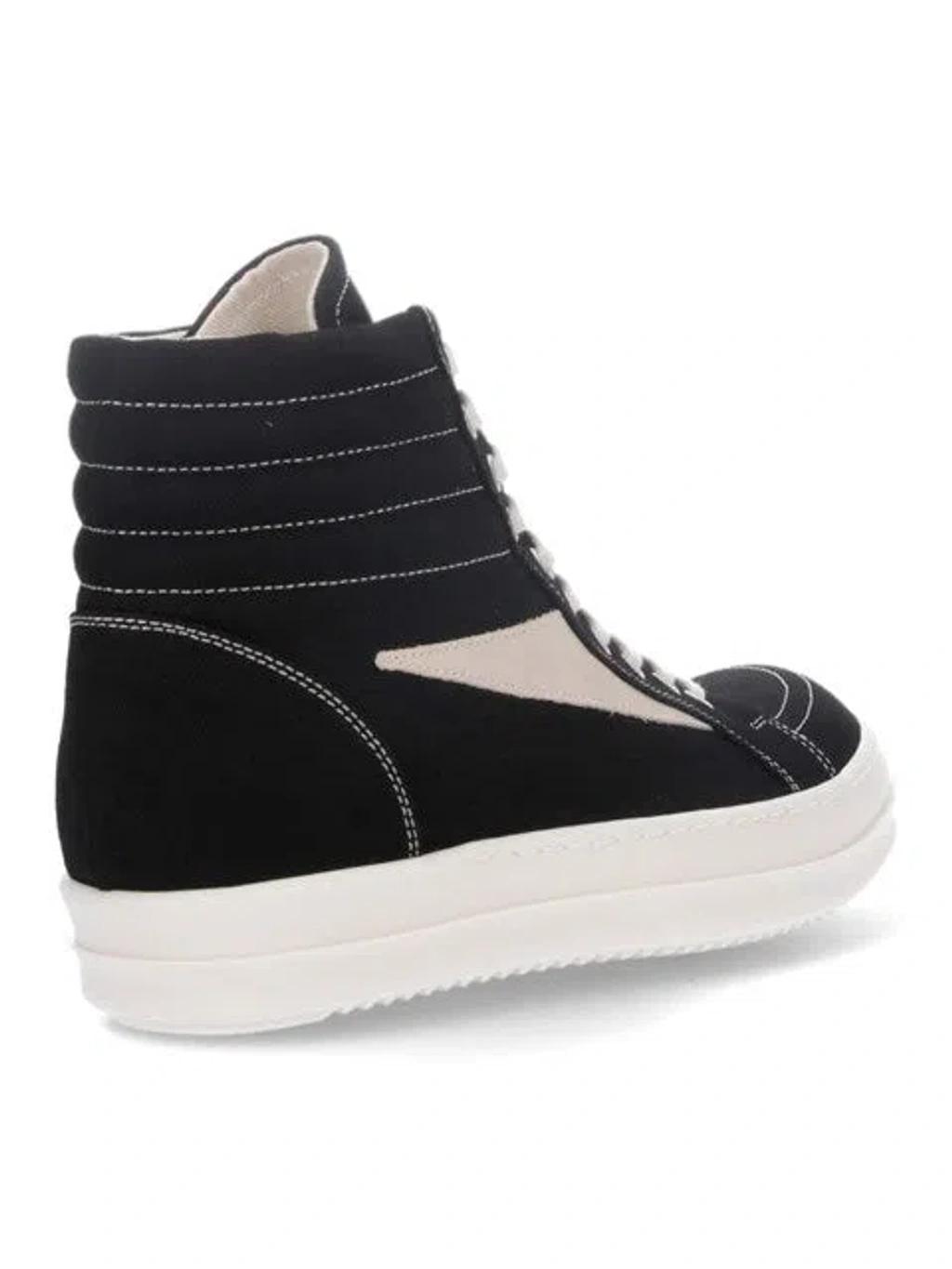 Blackwhite Vintage Hight Cotton Sneakers Product Image