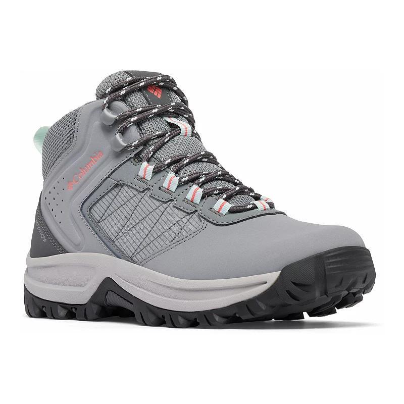 Columbia Transverse Waterproof Womens Hiking Boots Grey Silver Juicy Product Image