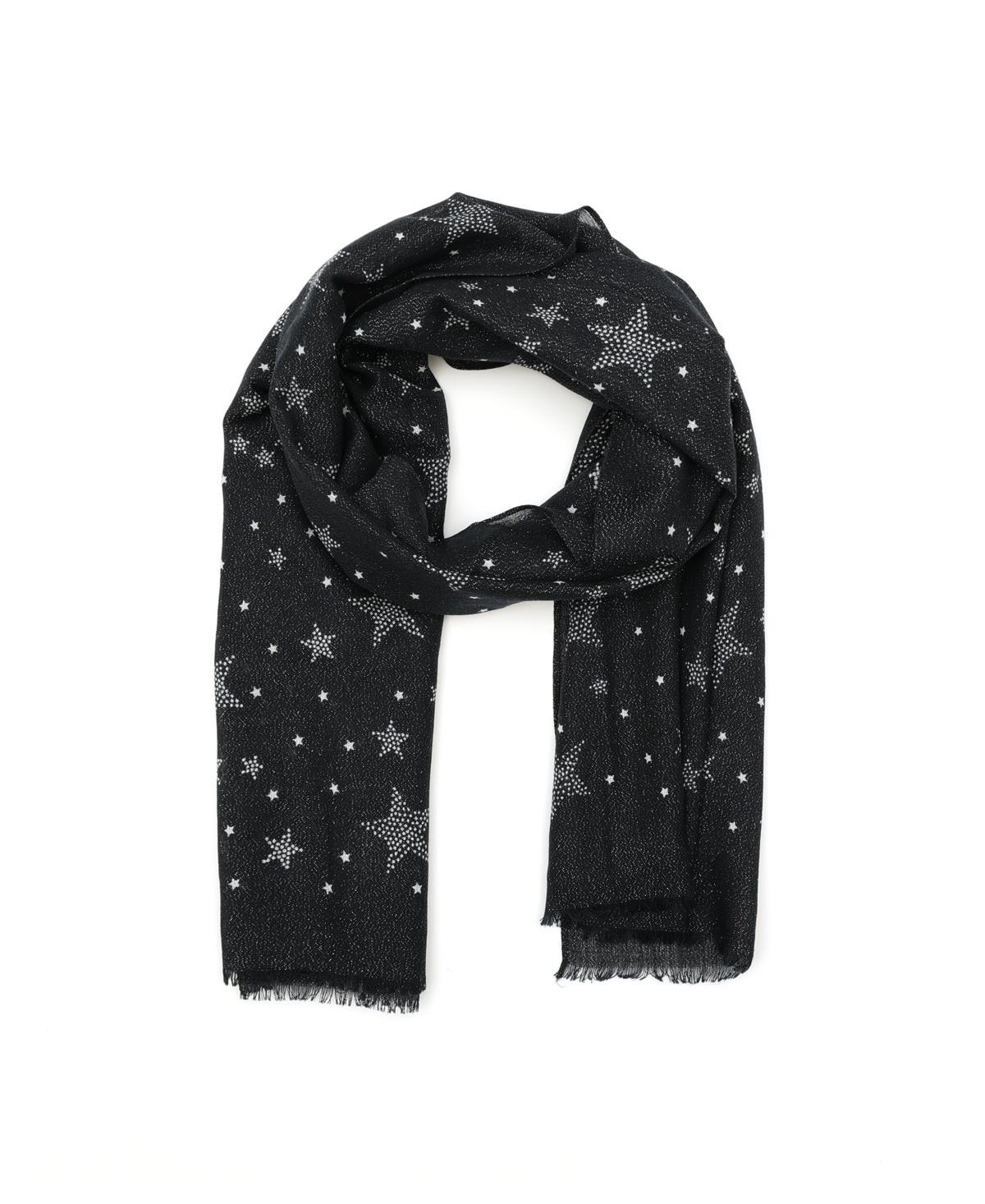 Kate Spade New York Womens Starlight Sparkle Wool Oblong Scarf Product Image