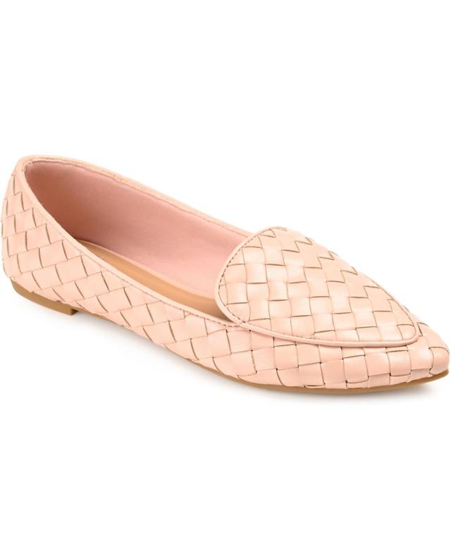 Journee Collection Womens Misty Woven Loafers Product Image