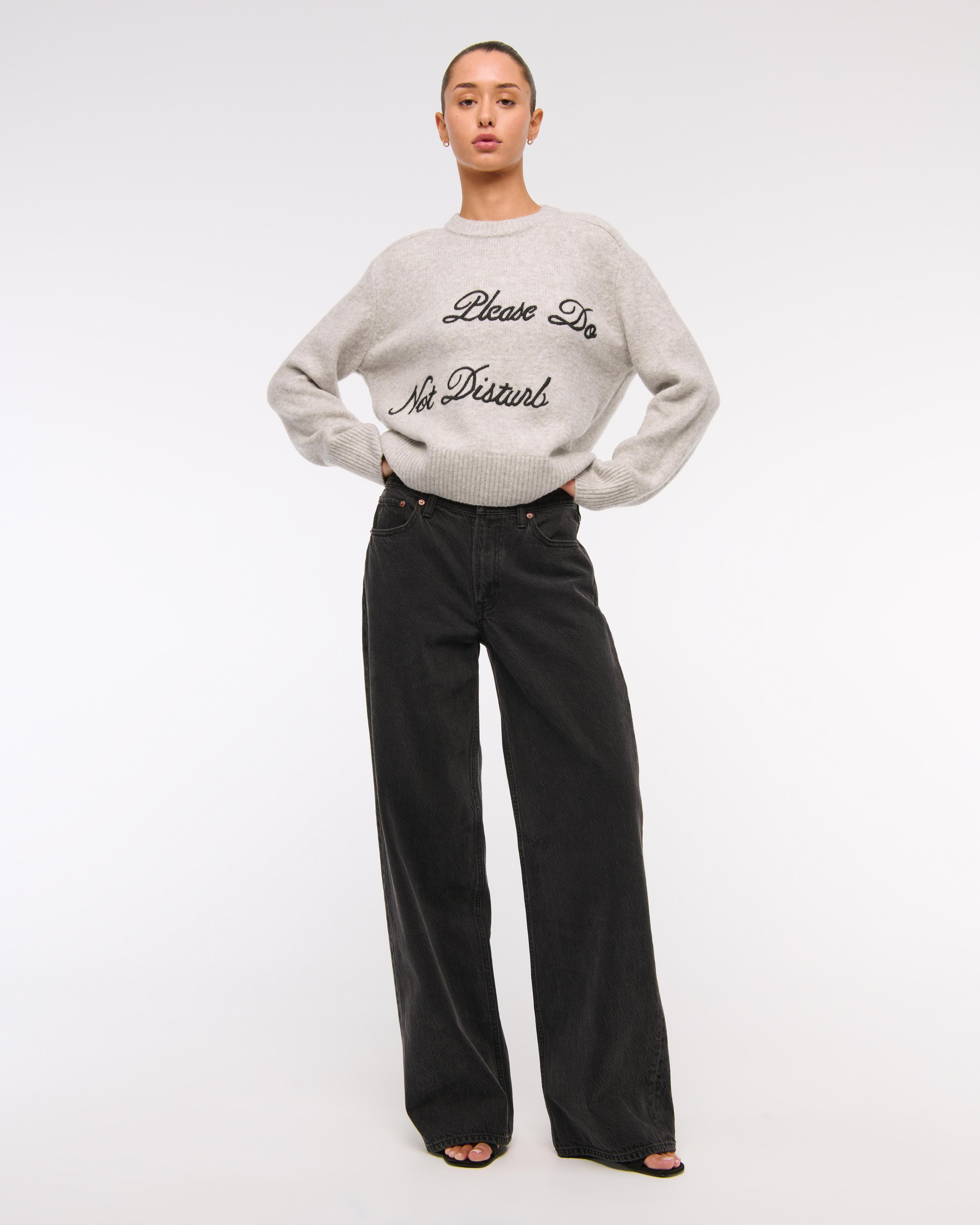 The A&F Madeline Crew Sweater Product Image