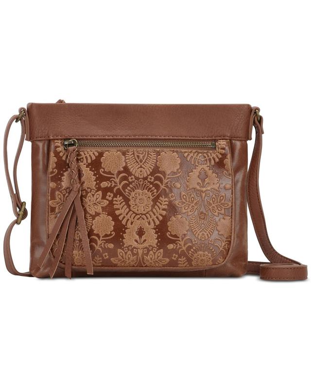 Womens Sanibel Leather Crossbody Product Image