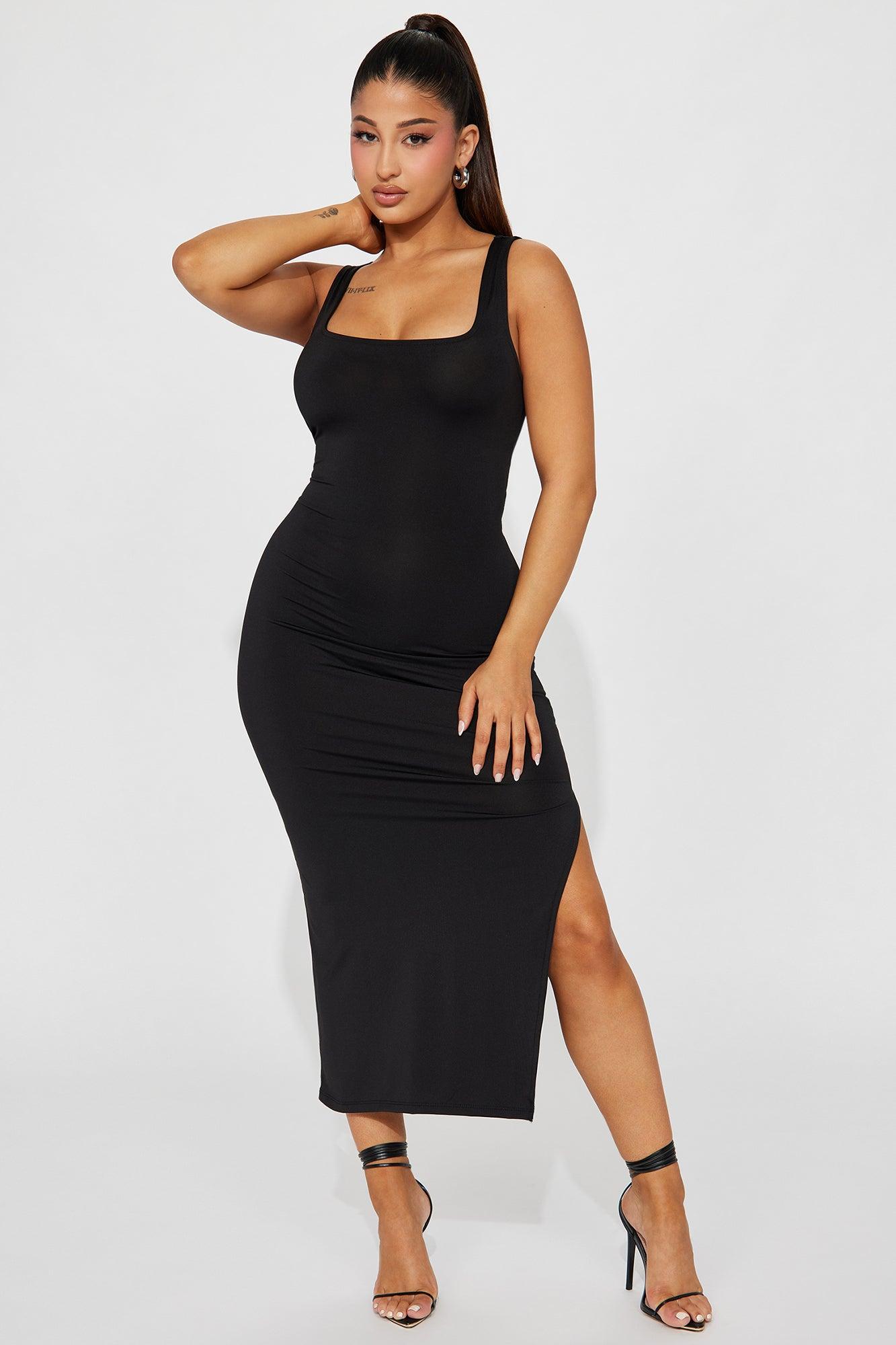 Layla Sleeveless Maxi Dress - Black Product Image