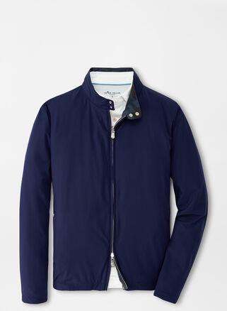 Peter Millar Mens Reversible Camo Bomber | Color: Navy | Size: M Product Image