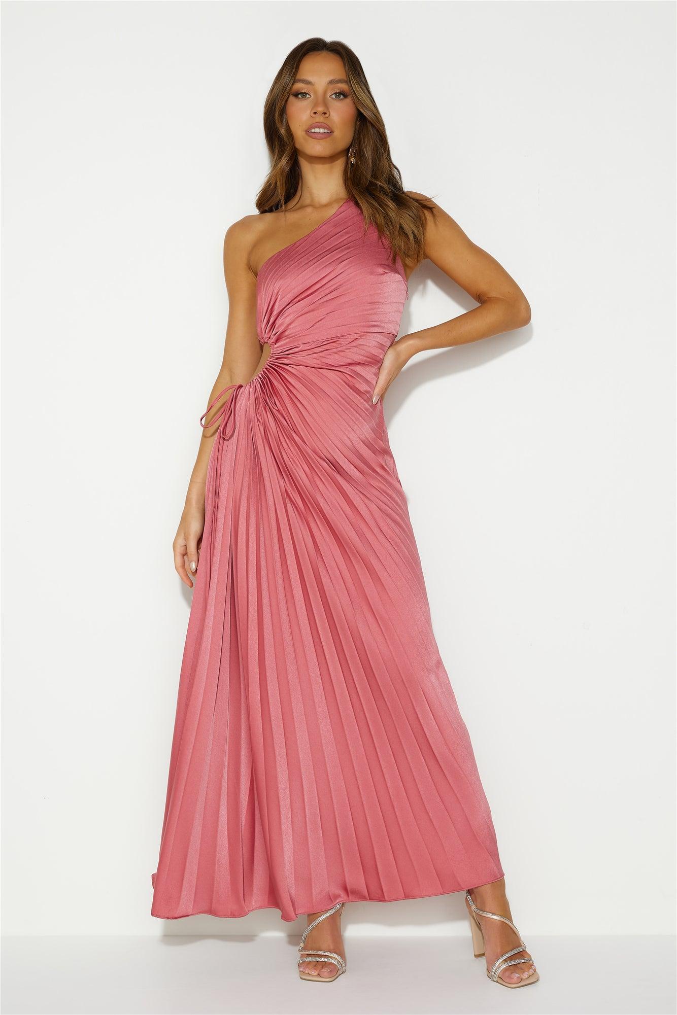 Season Of Weddings Maxi Dress Brick Product Image