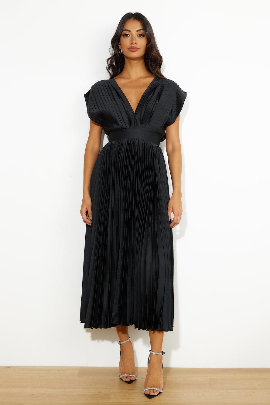 Sleeker Than All Maxi Dress Black Product Image