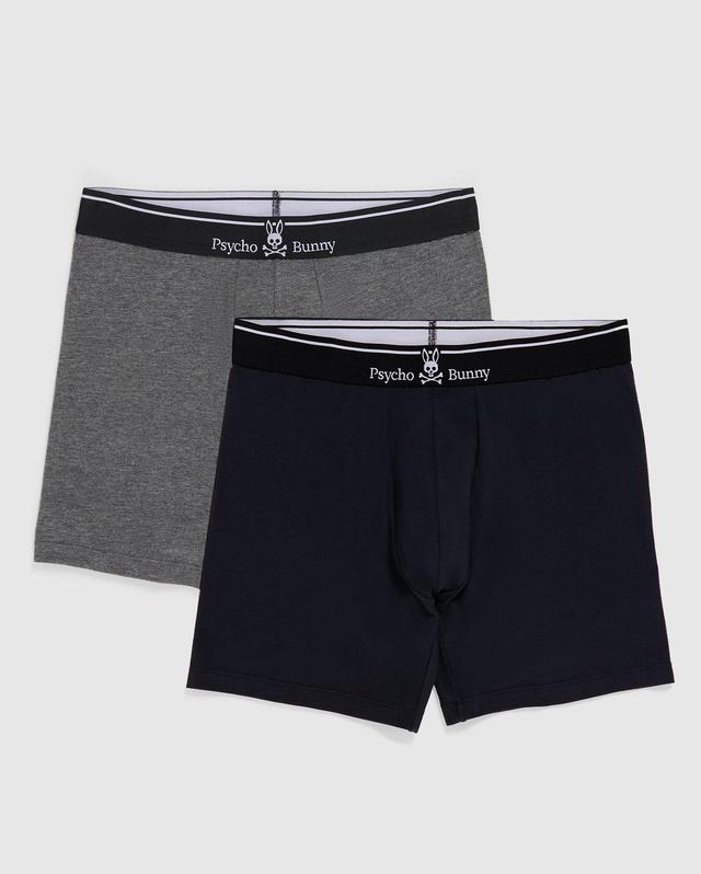 Psycho Bunny 2-Pack Stretch Cotton & Modal Boxer Briefs Product Image