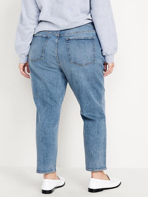 Curvy High-Waisted OG Straight Ankle Jeans Product Image