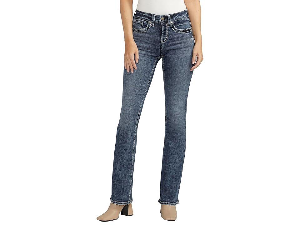 Silver Jeans Co. Suki Mid Rise Curvy Fit Bootcut Jeans L93719ECF365 (Indigo) Women's Jeans Product Image