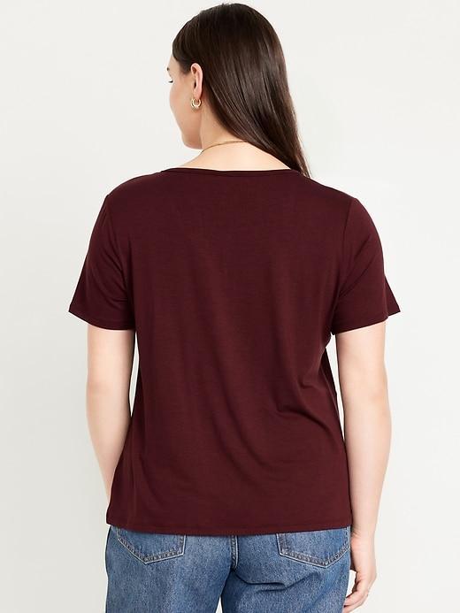 Luxe V-Neck T-Shirt Product Image