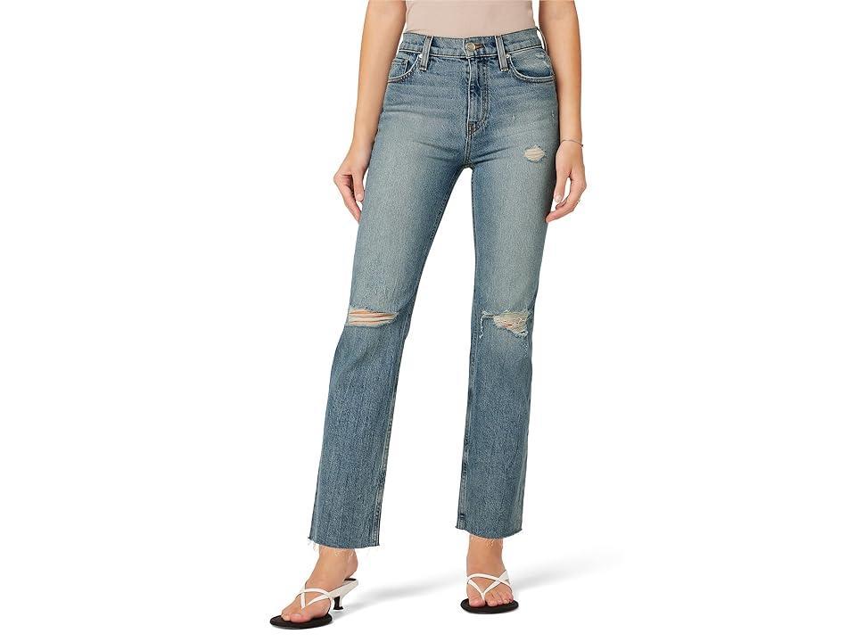 Hudson Jeans Remi High-Rise Straight Ankle in Satelite (Satelite) Women's Jeans Product Image