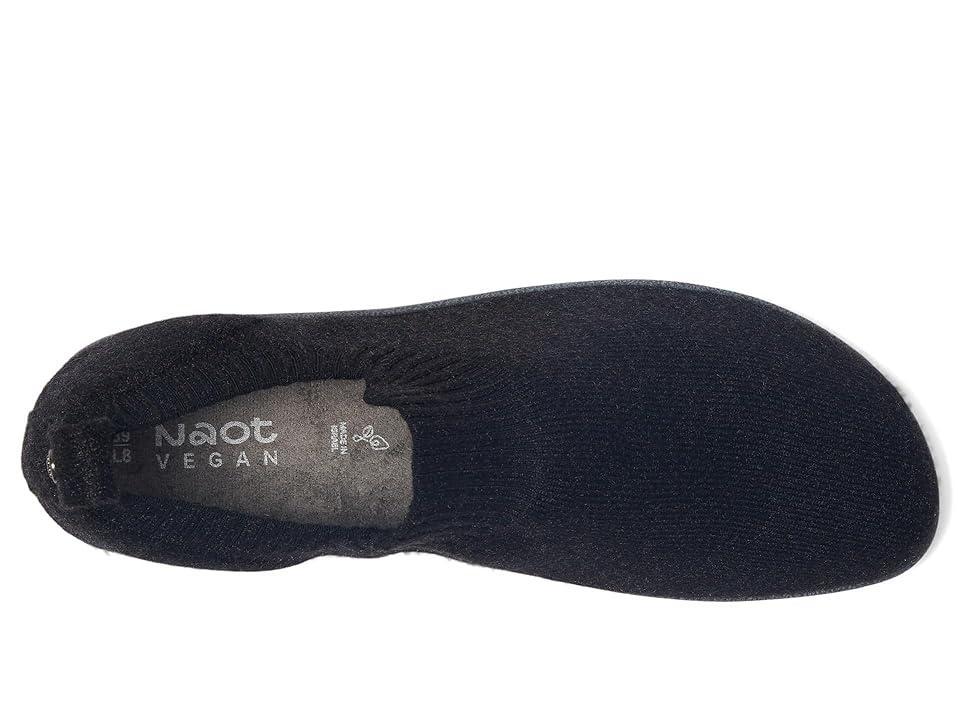 Naot Nuku Gray Knit) Women's Flat Shoes Product Image