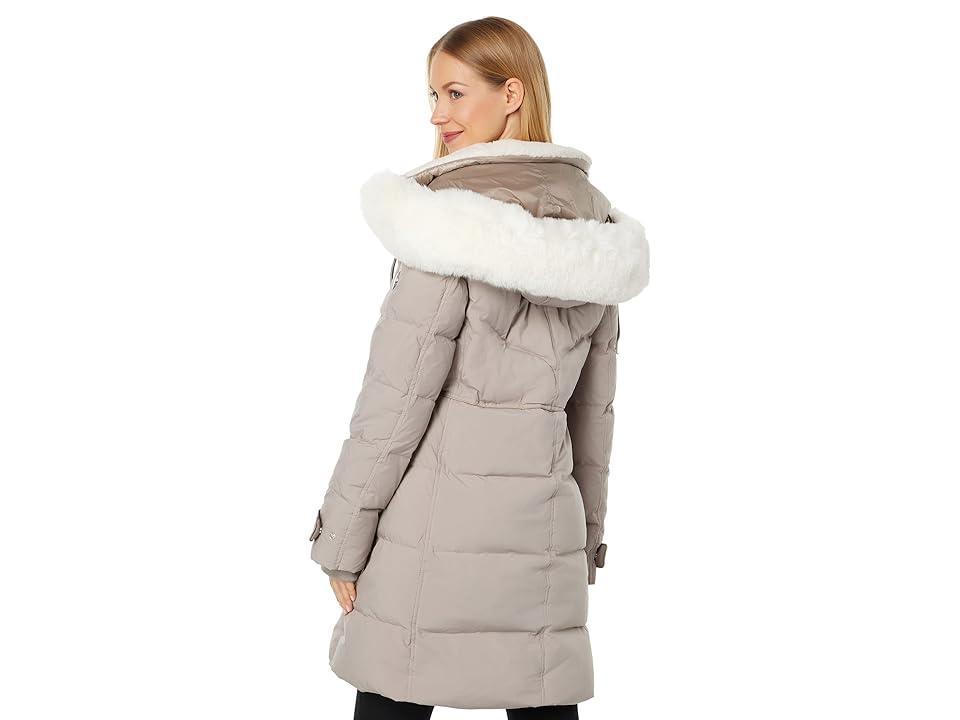 Vince Camuto Parka w/ Faux Sherpa V22759 Women's Coat Product Image