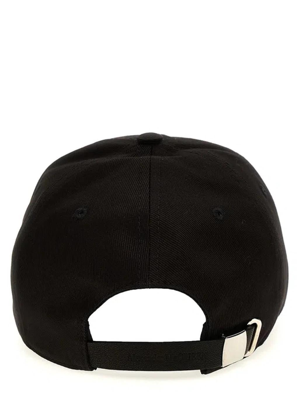 Logo-embroidered Cap In Black Product Image