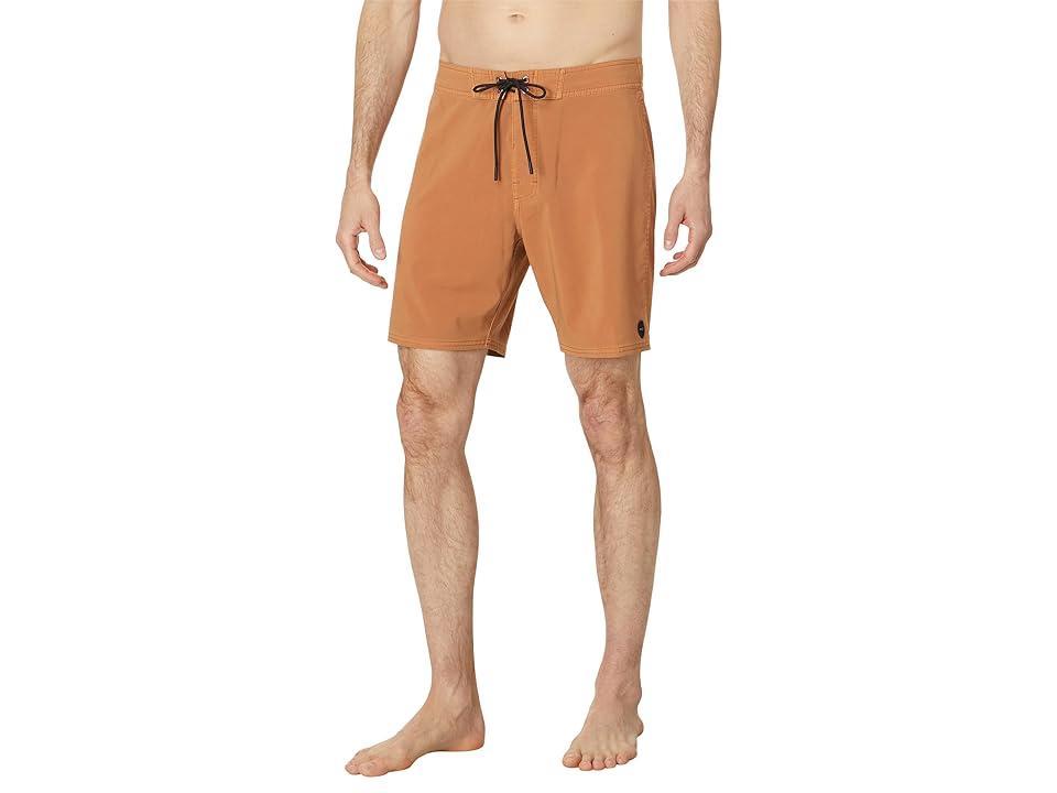 RVCA VA Pigment 18 Trunks (Adobe) Men's Swimwear Product Image