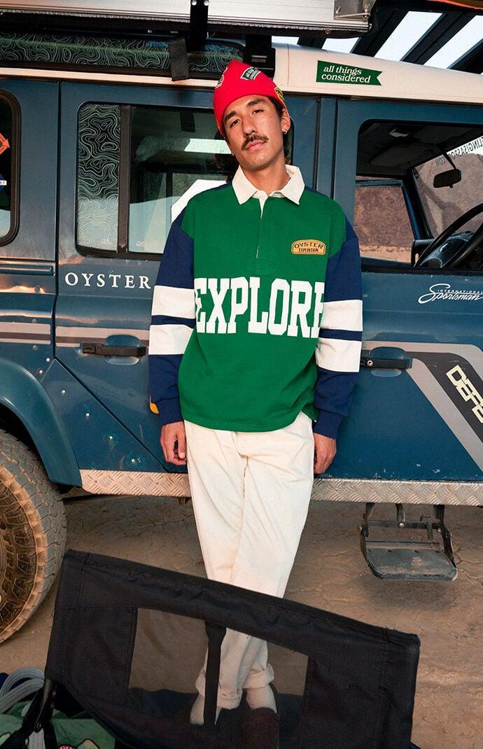 OYSTER EXPEDITION Men's Explore Rugby Shirt Product Image