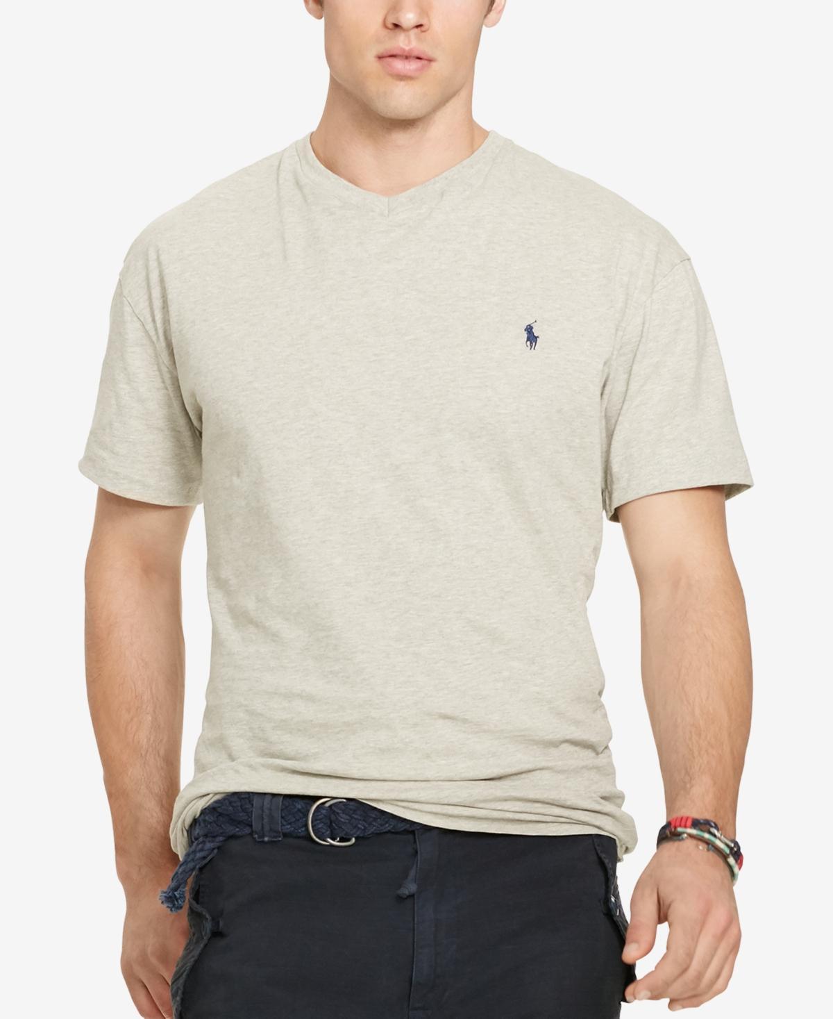 Polo Ralph Lauren Big  Tall Classic-Fit Short-Sleeve Cotton Jersey V-Neck T Product Image