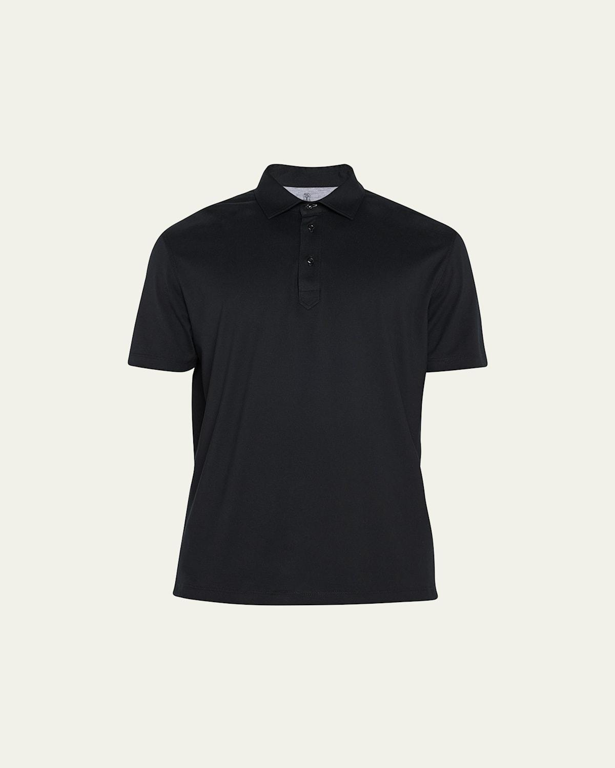 Mens Jersey Polo Shirt Product Image