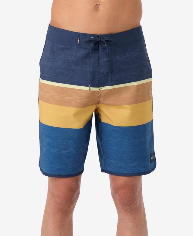 O'Neill Lennox Scallop 19 Boardshorts (Turquoise 1) Men's Swimwear Product Image