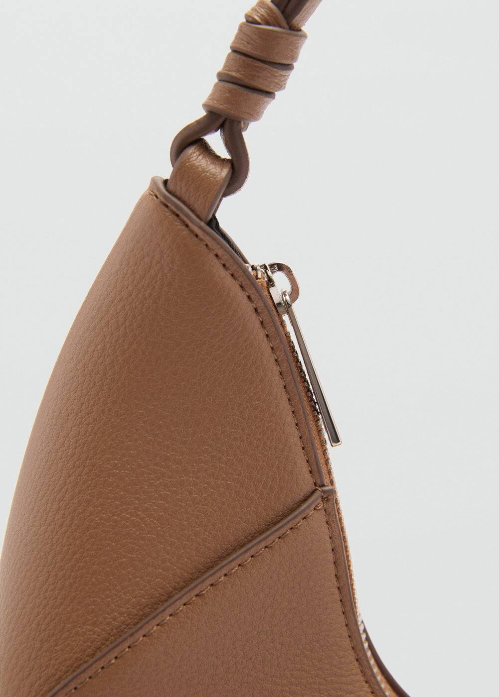 MANGO - Leather-effect shoulder bag - One size - Women Product Image