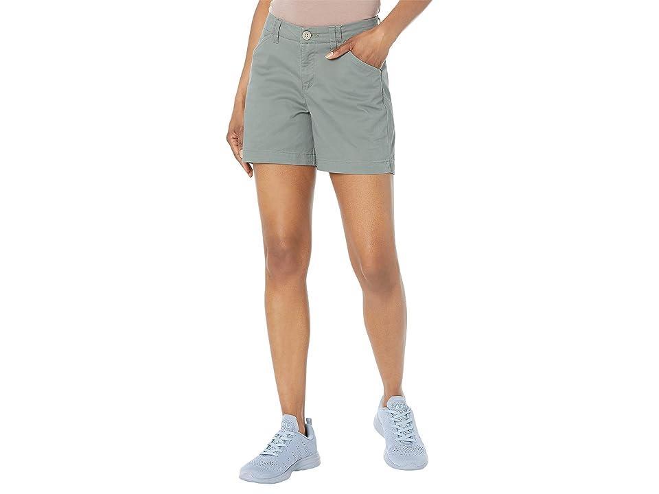 Lee 5 Chino Shorts (Fort Green) Women's Shorts Product Image