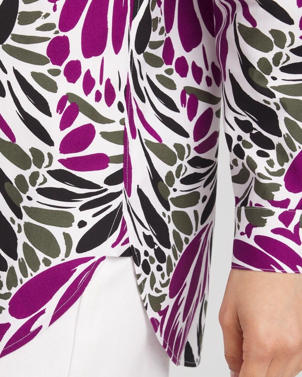 No Iron™ Stretch Floral Tunic Product Image