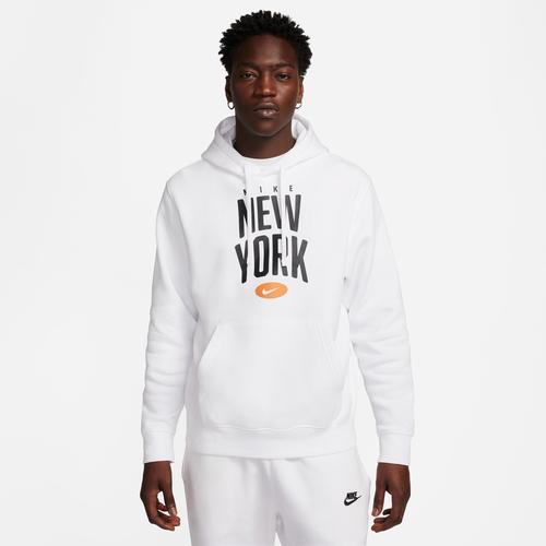 Nike Mens New York Club City Hoodie - Black/White Product Image