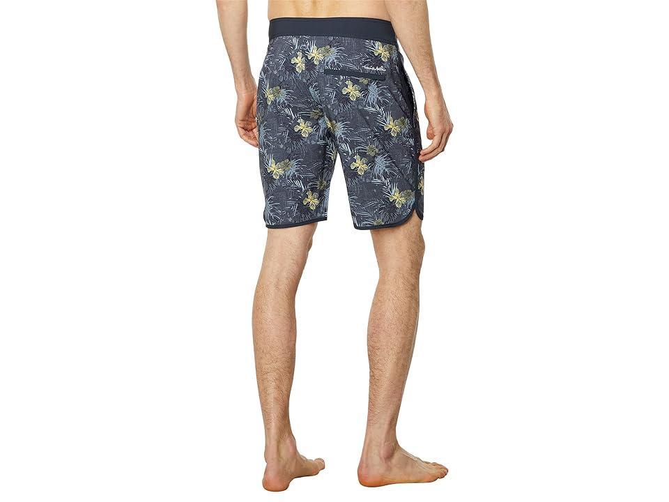 TravisMathew Becan Ruins (Heather Dress Blues) Men's Shorts Product Image