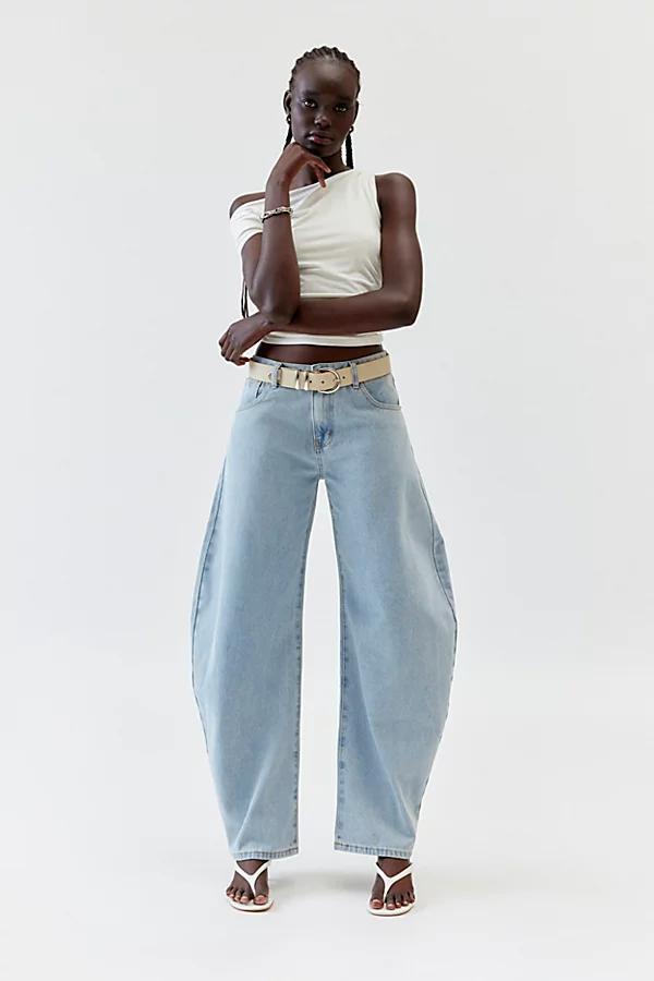 Lioness Low-Rise Horseshoe Jean Womens at Urban Outfitters product image