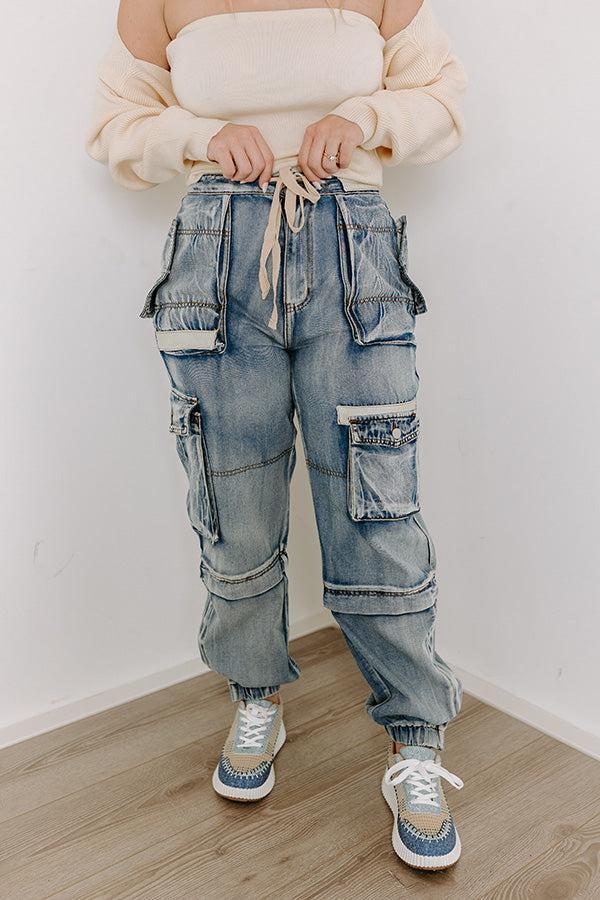 The Benett High Waist Cargo Pants Product Image