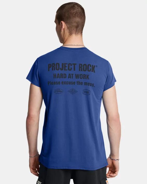 Men's Project Rock Hard At Work Cap Sleeve Product Image