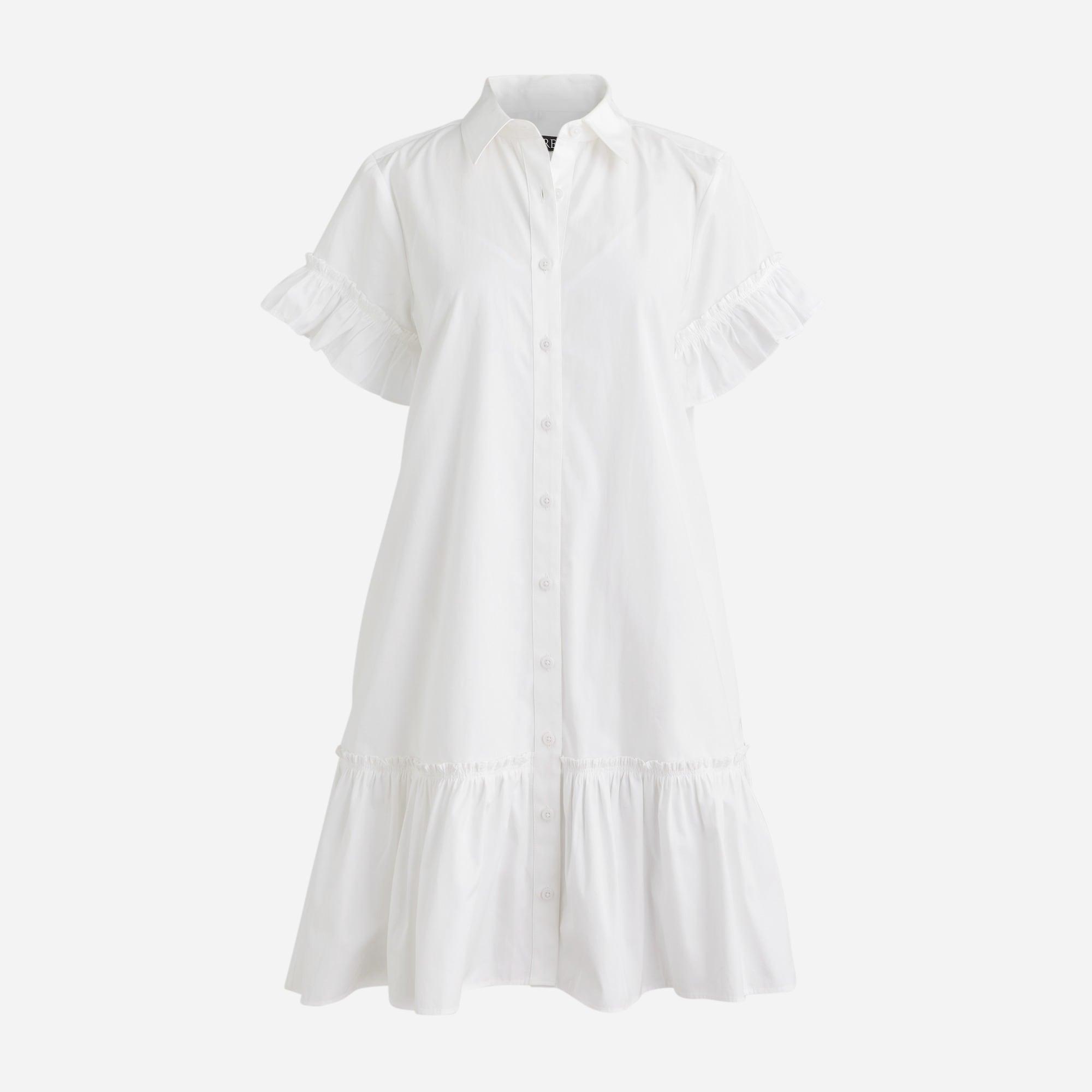 Amelia shirtdress in cotton poplin Product Image