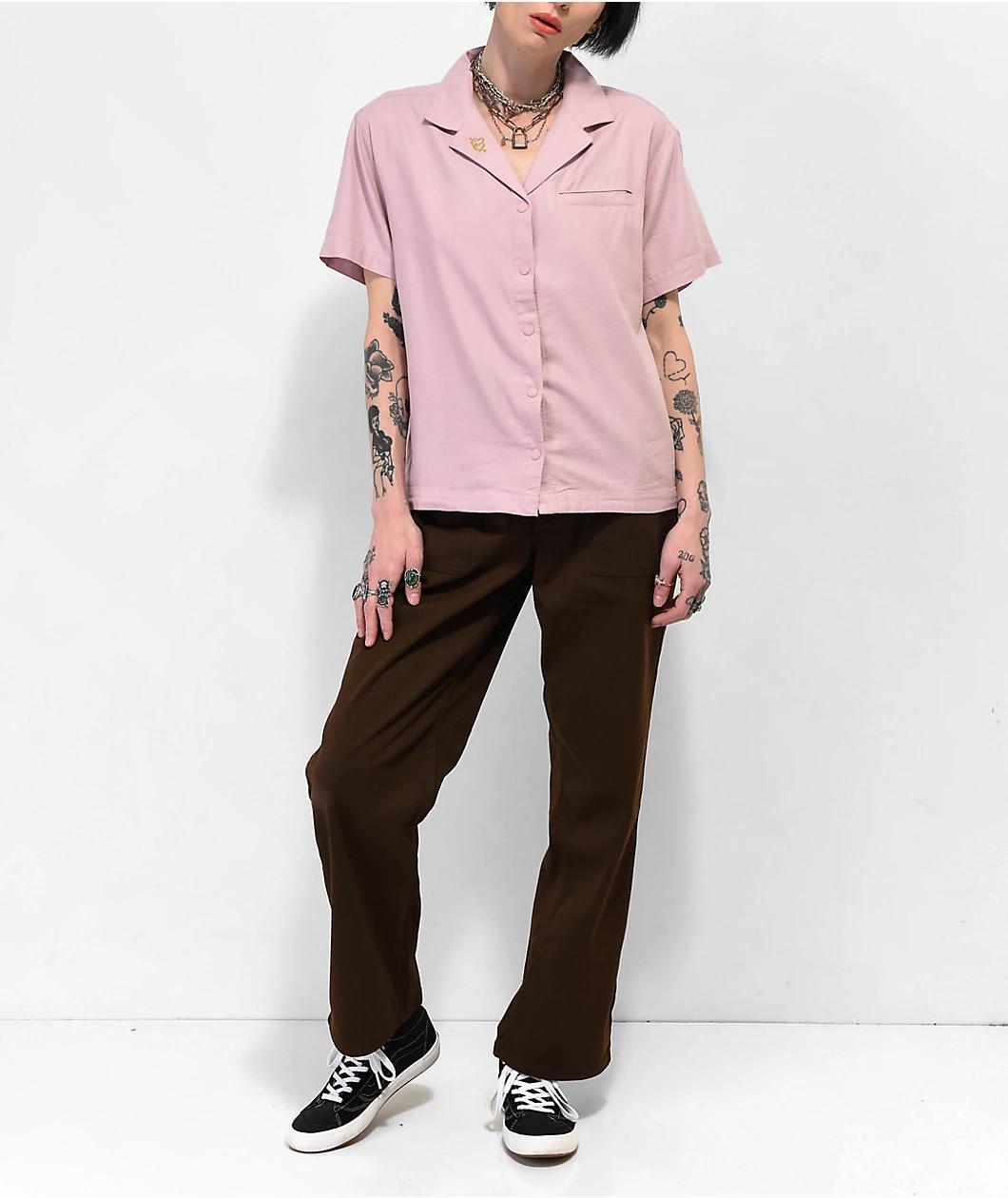 Vans x Karina Rozunko Brown Skate Pants Product Image